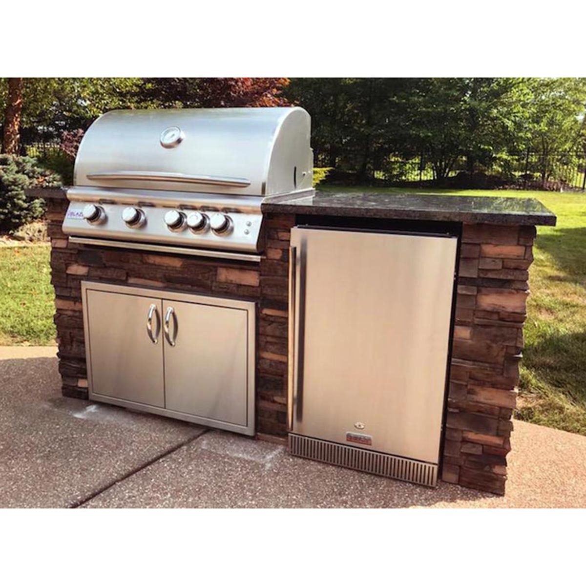 Blaze TRŪ 6ft Kitchen Island (Complete Package)