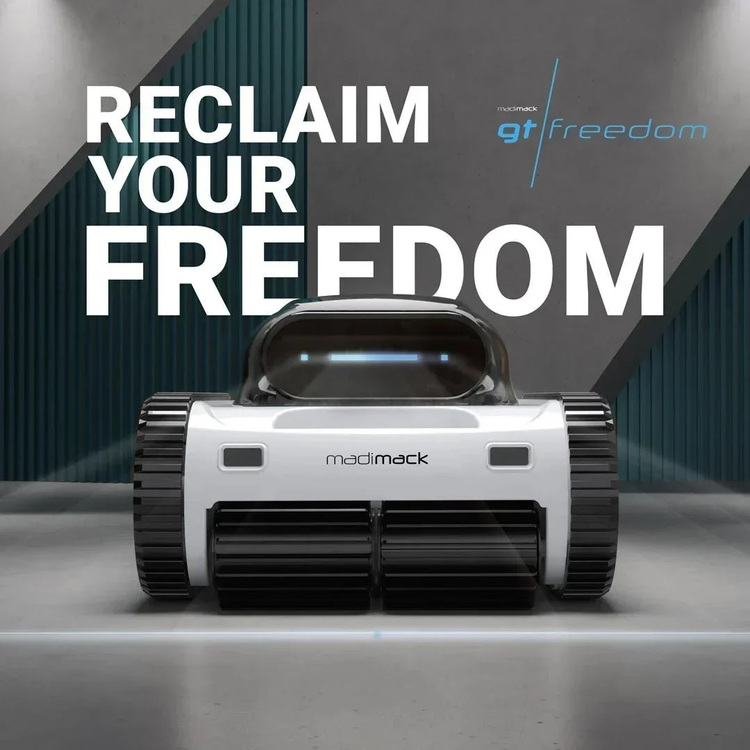 Madimack GT Freedom i45 Cordless Robotic Pool Cleaner – 4.5-Hour Runtime