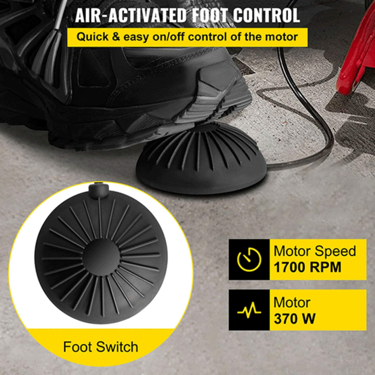 100FT x 3/8" Electric Sewer Drain Cleaner Snake Clog Machine with Cutter