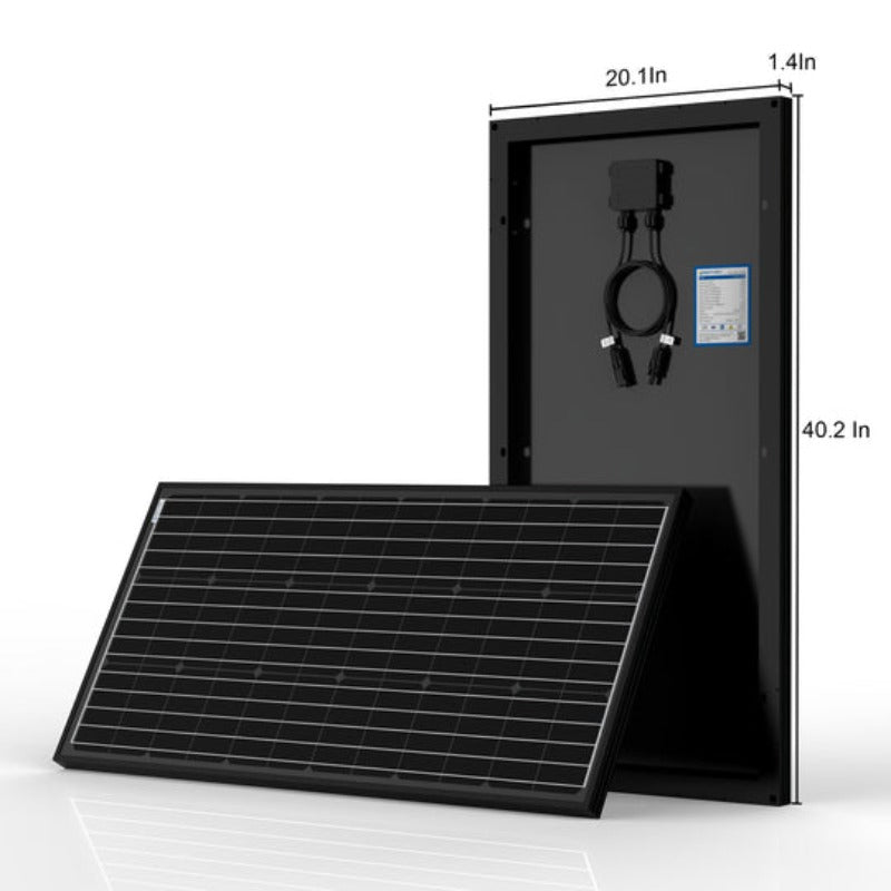 Acopower 100w mono kit
All Black 400w 40A