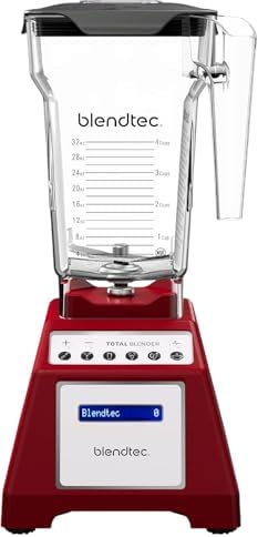 Blendtec Total Blender Classic, 75-Oz FourSide Jar – Black