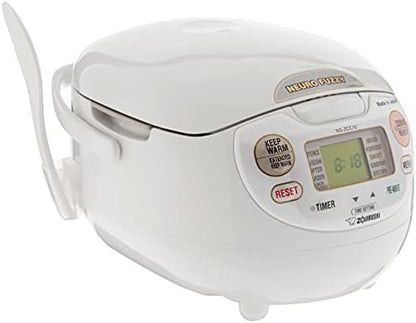 Zojirushi NS-ZCC10 Neuro Fuzzy Rice Cooker – White