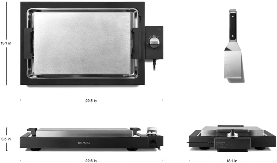 BALMUDA The Teppanyaki Electric Griddle – 15"