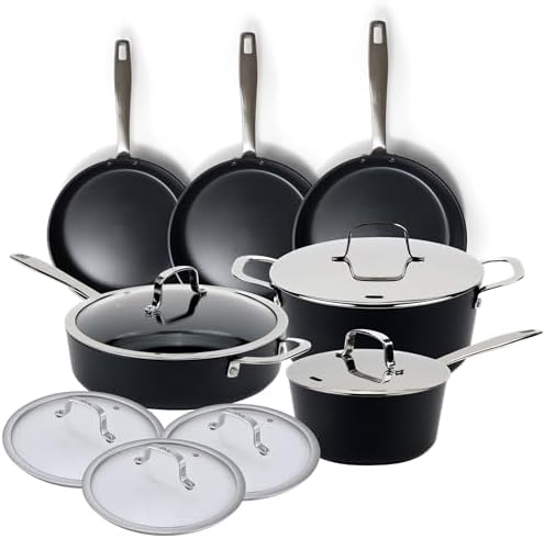 Alva Maestro 9-Piece Ceramic Cookware Set