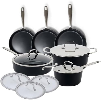 Alva Maestro 9-Piece Ceramic Cookware Set