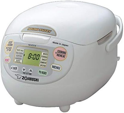 Zojirushi NS-ZCC10 Neuro Fuzzy Rice Cooker – White
