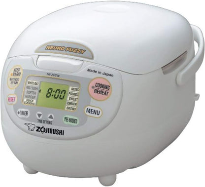 Zojirushi NS-ZCC10 Neuro Fuzzy Rice Cooker – White