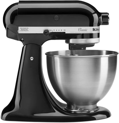 KitchenAid Classic 4.5-Qt Stand Mixer – K45SS, White