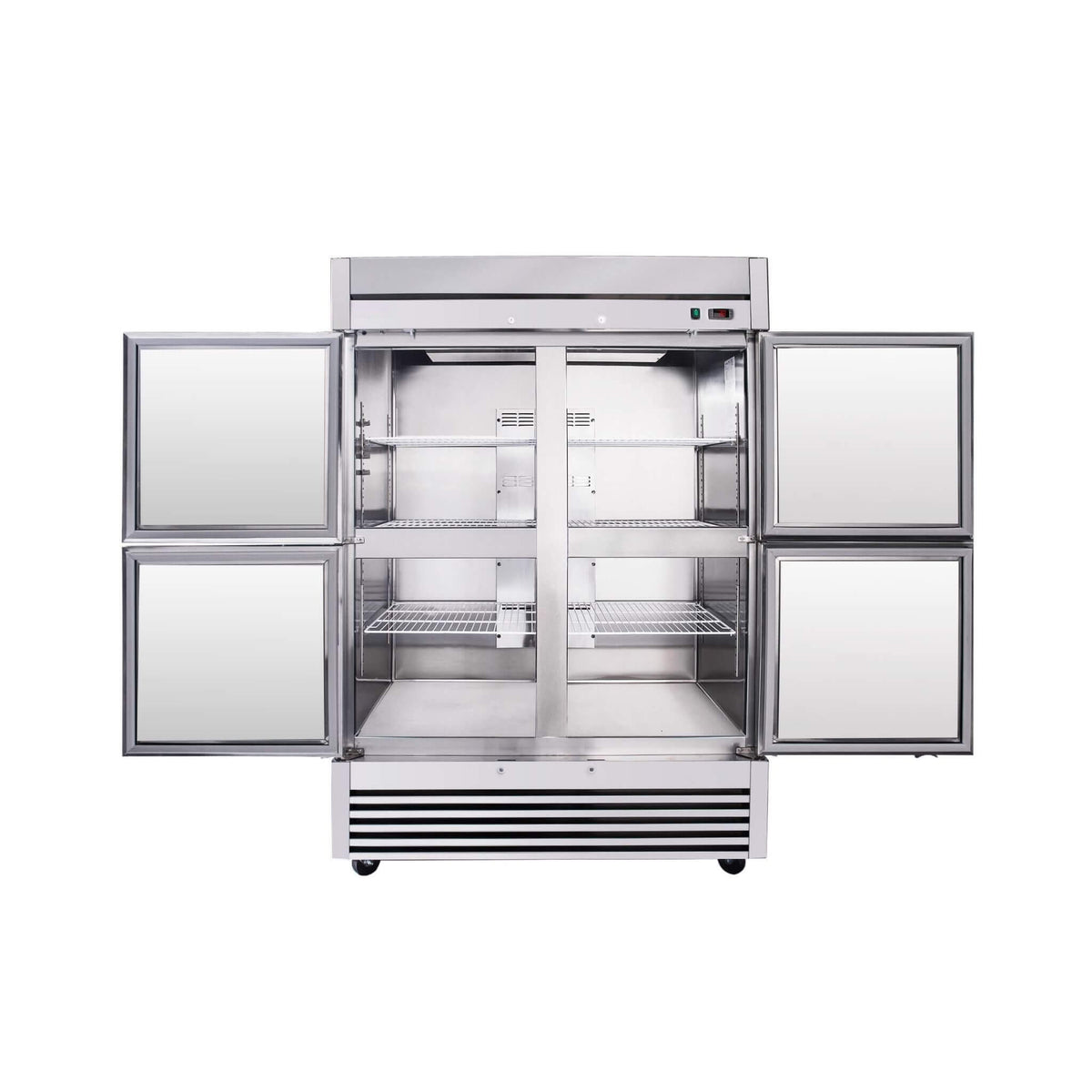 54-Inch 49 Cu.Ft Commercial 6-Shelves Stainless Steel Reach-In Freezer