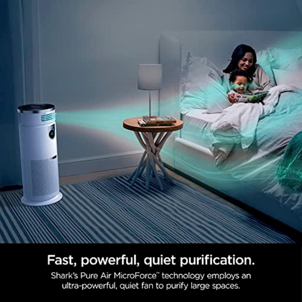Shark Clean Sense Air Purifier MAX 3-in-1 – HC502, White