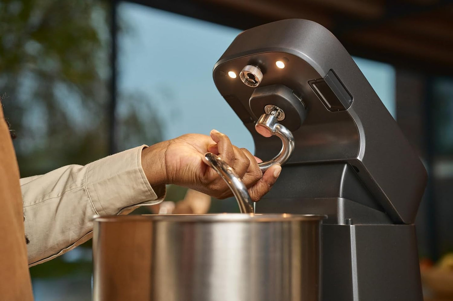 Ooni Halo Pro Spiral Mixer, 7.3-Qt – Charcoal Grey
