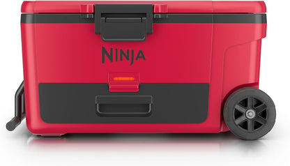 Ninja FrostVault 65Qt Wheeled Cooler – Birch Beige