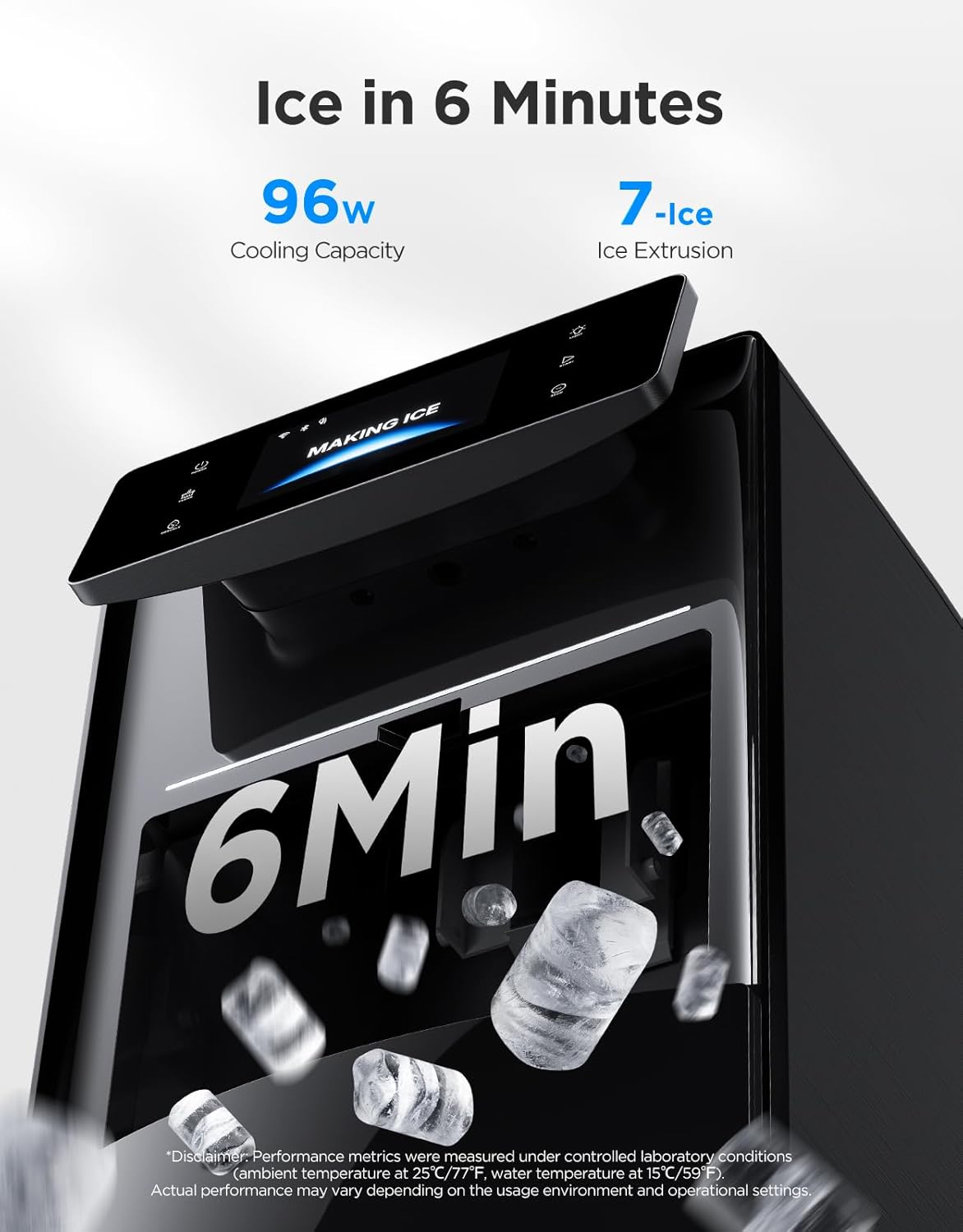 GoveeLife Smart Nugget Ice Maker Pro – 60 Lbs/Day