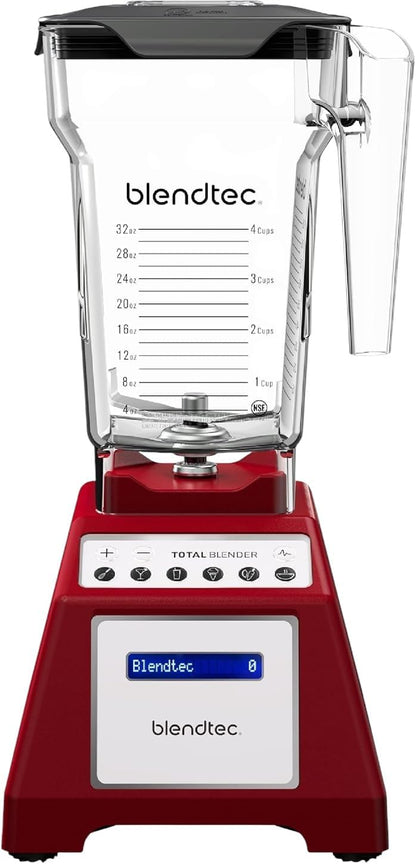 Blendtec Total Blender Classic, 75-Oz FourSide Jar – Black