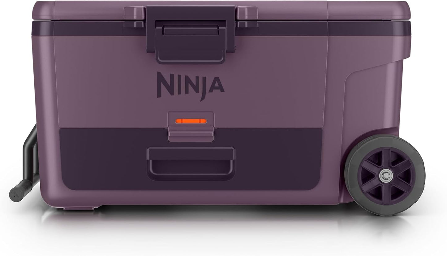 Ninja FrostVault 65Qt Wheeled Cooler – Birch Beige