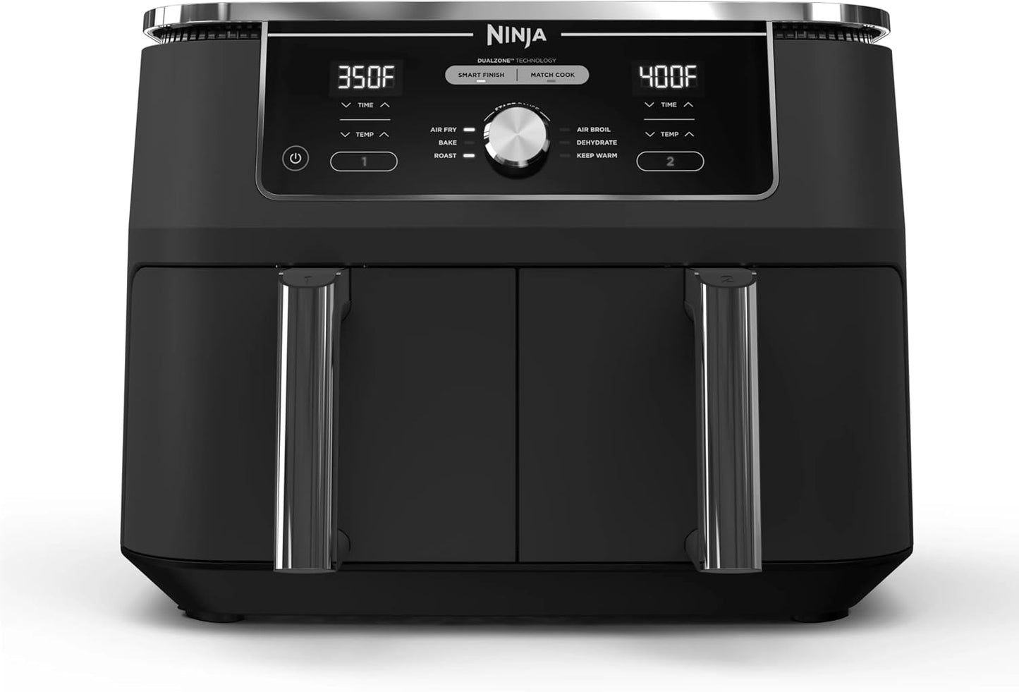 Ninja Foodi DualZone XL 10Qt Air Fryer, 6-in-1