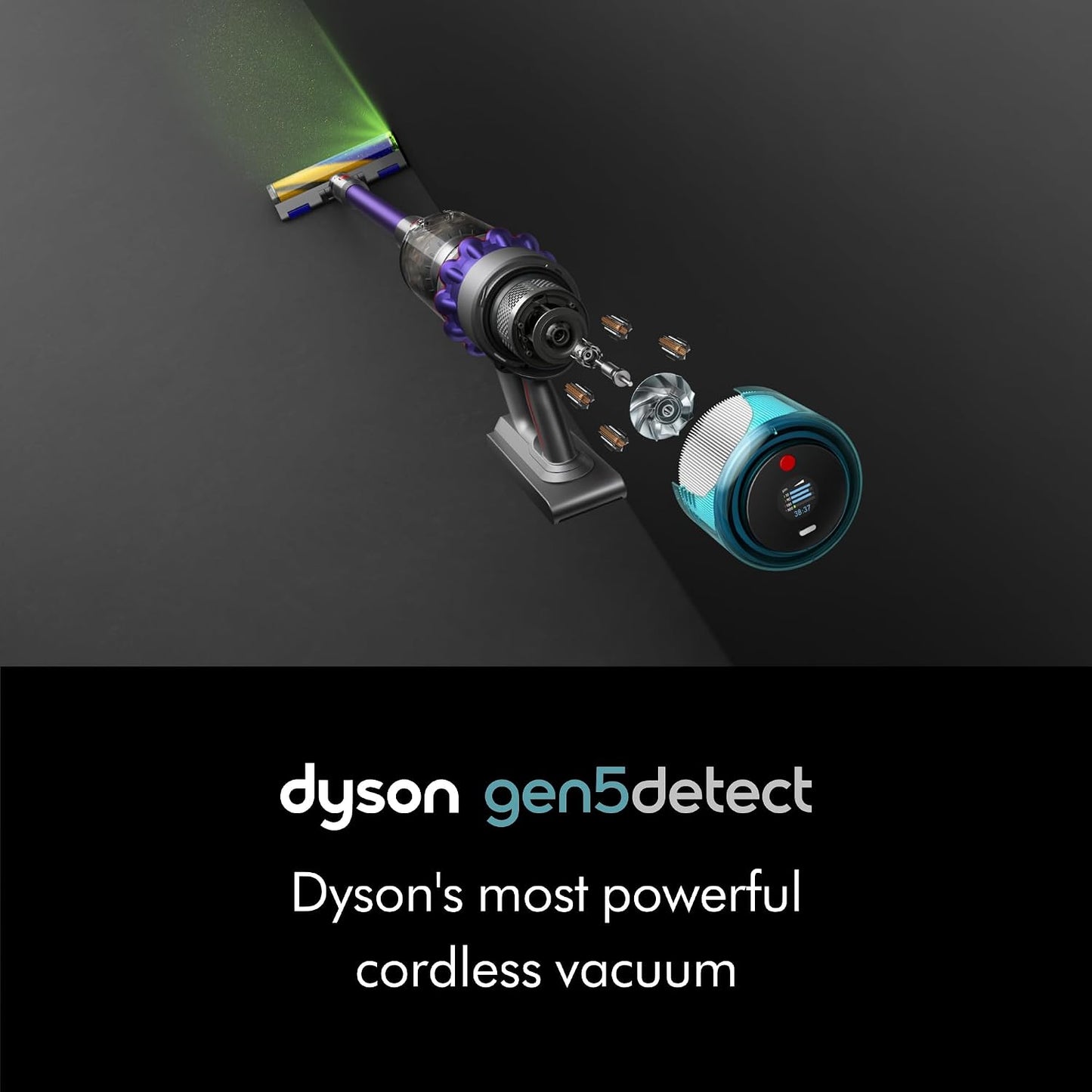 Dyson Gen5detect Cordless Vacuum, 280AW – 70 Min
