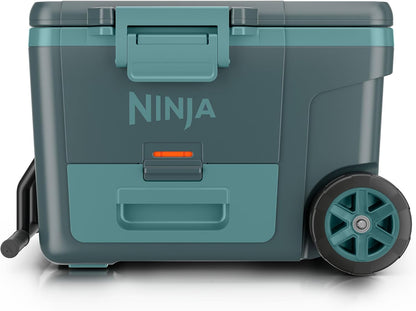 Ninja FrostVault 65Qt Wheeled Cooler – Birch Beige