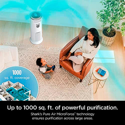 Shark Clean Sense Air Purifier MAX 3-in-1 – HC502, White