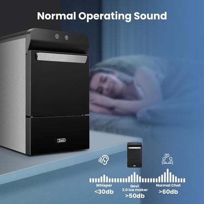 Gevi V2.0 Nugget Ice Maker – 38 Lbs/24H