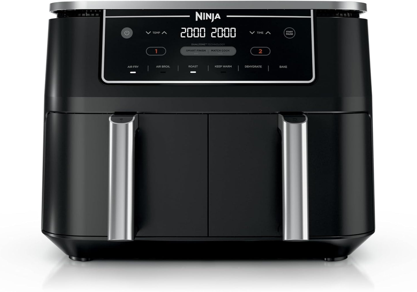 Ninja Foodi DualZone Smart XL Air Fryer, 10Qt