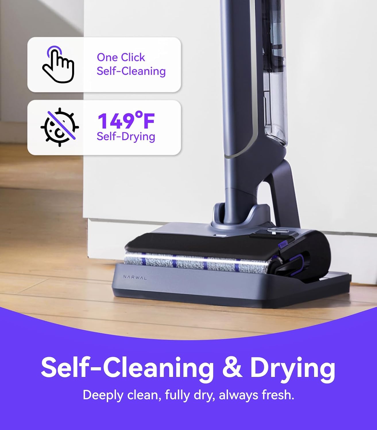 NARWAL S20 Pro Wet & Dry Cordless Vacuum Mop