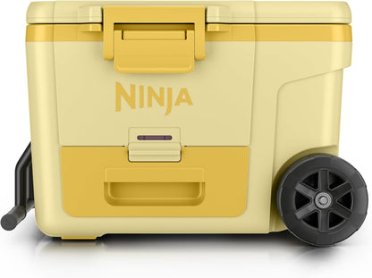 Ninja FrostVault 65Qt Wheeled Cooler – Birch Beige