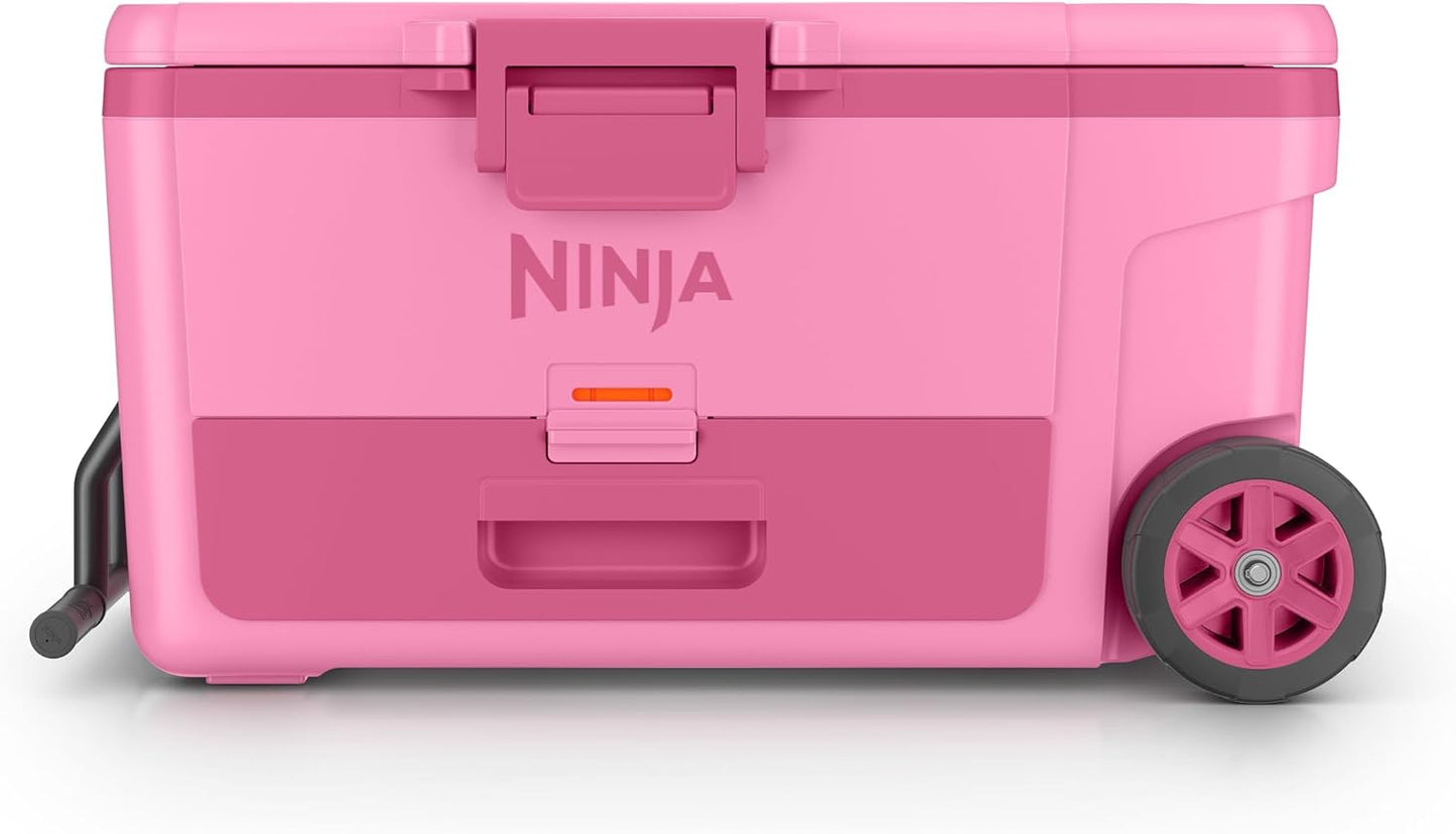 Ninja FrostVault 65Qt Wheeled Cooler – Birch Beige
