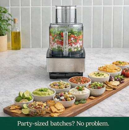 Cuisinart DFP-14BCNY 14-Cup Food Processor, 720W – Stainless Steel