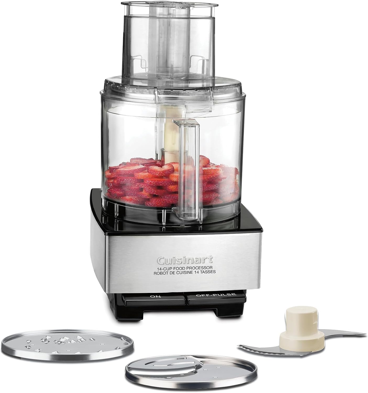 Cuisinart DFP-14BCNY 14-Cup Food Processor, 720W – Stainless Steel