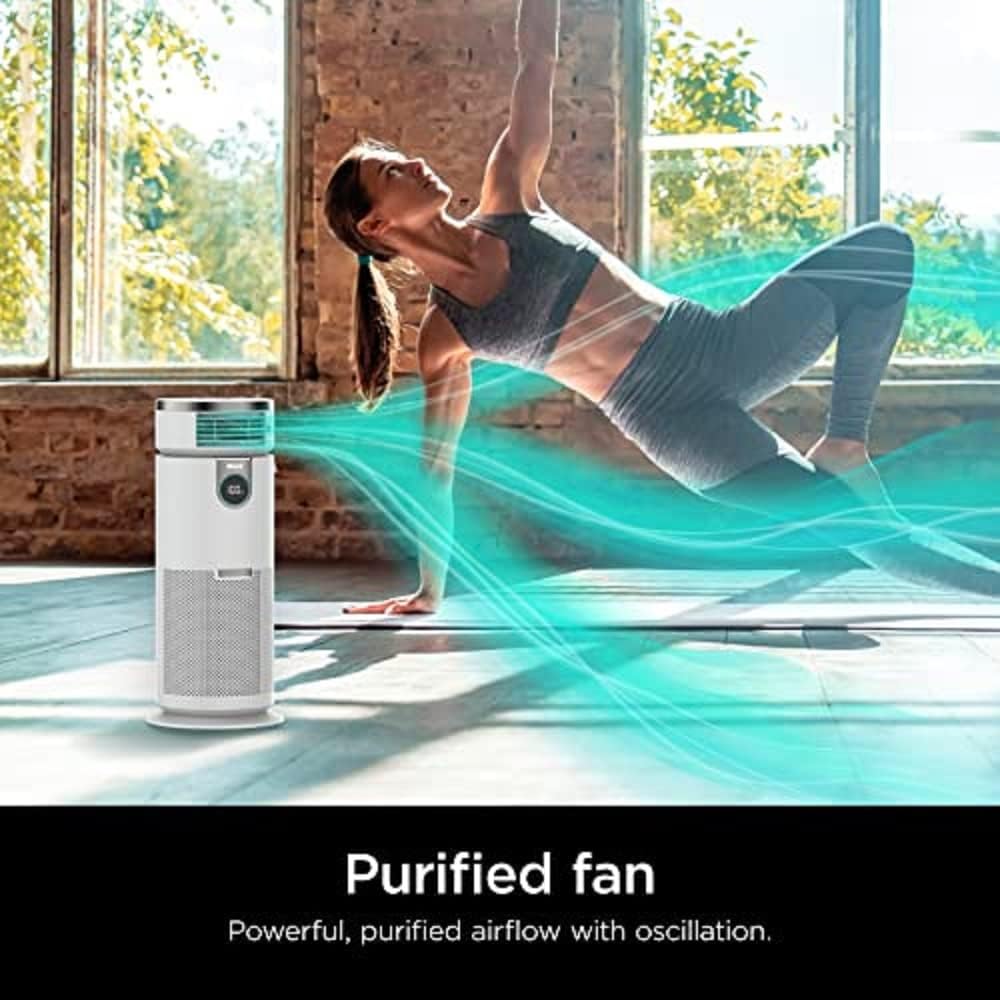 Shark Clean Sense Air Purifier MAX 3-in-1 – HC502, White
