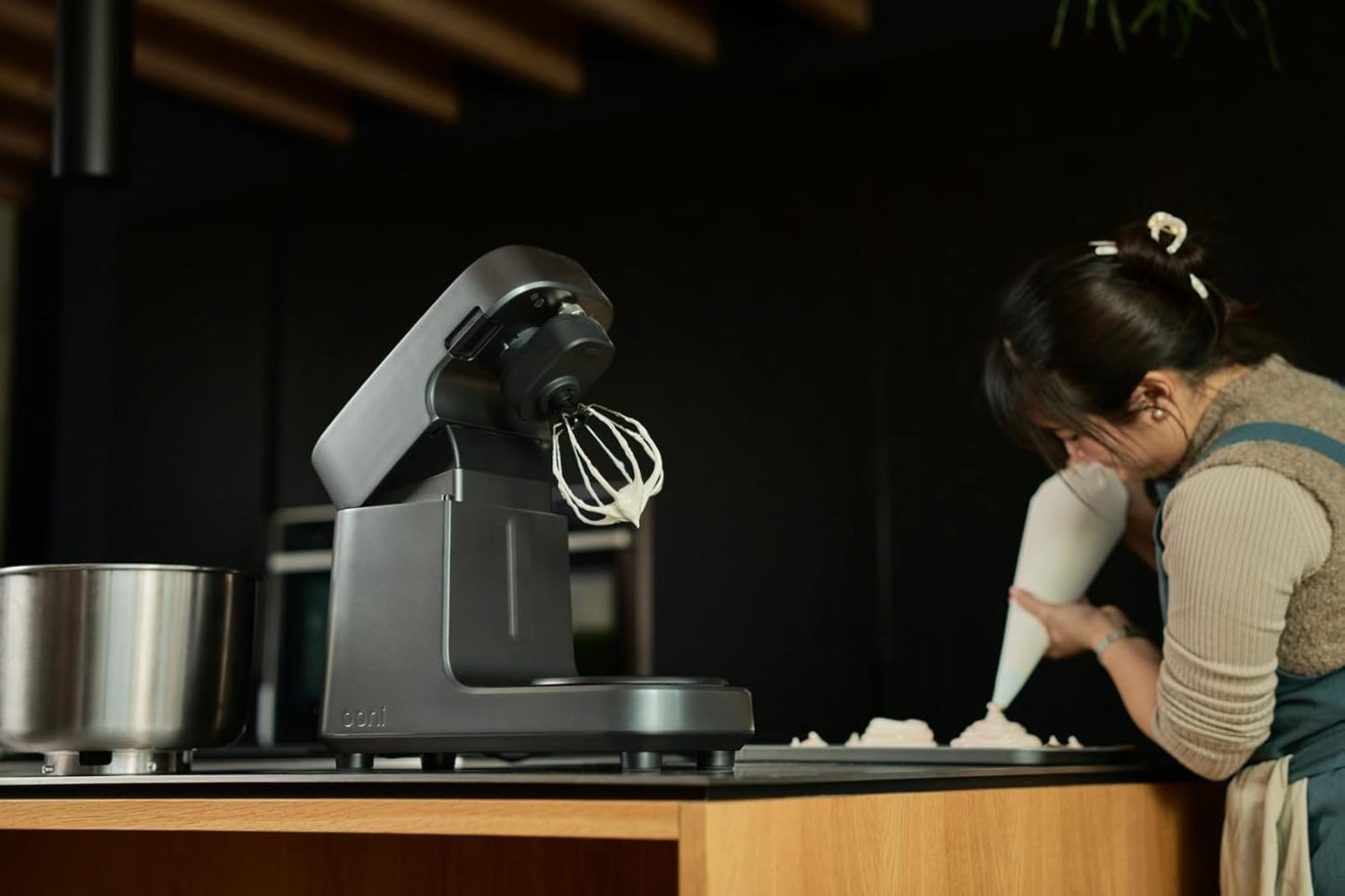 Ooni Halo Pro Spiral Mixer, 7.3-Qt – Charcoal Grey