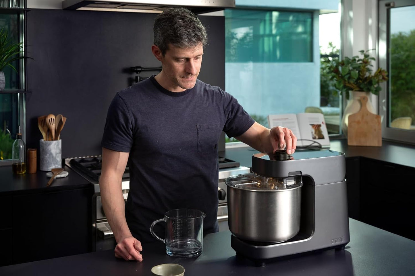 Ooni Halo Pro Spiral Mixer, 7.3-Qt – Charcoal Grey