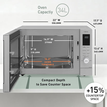 Panasonic HomeChef 4-in-1 Microwave Oven