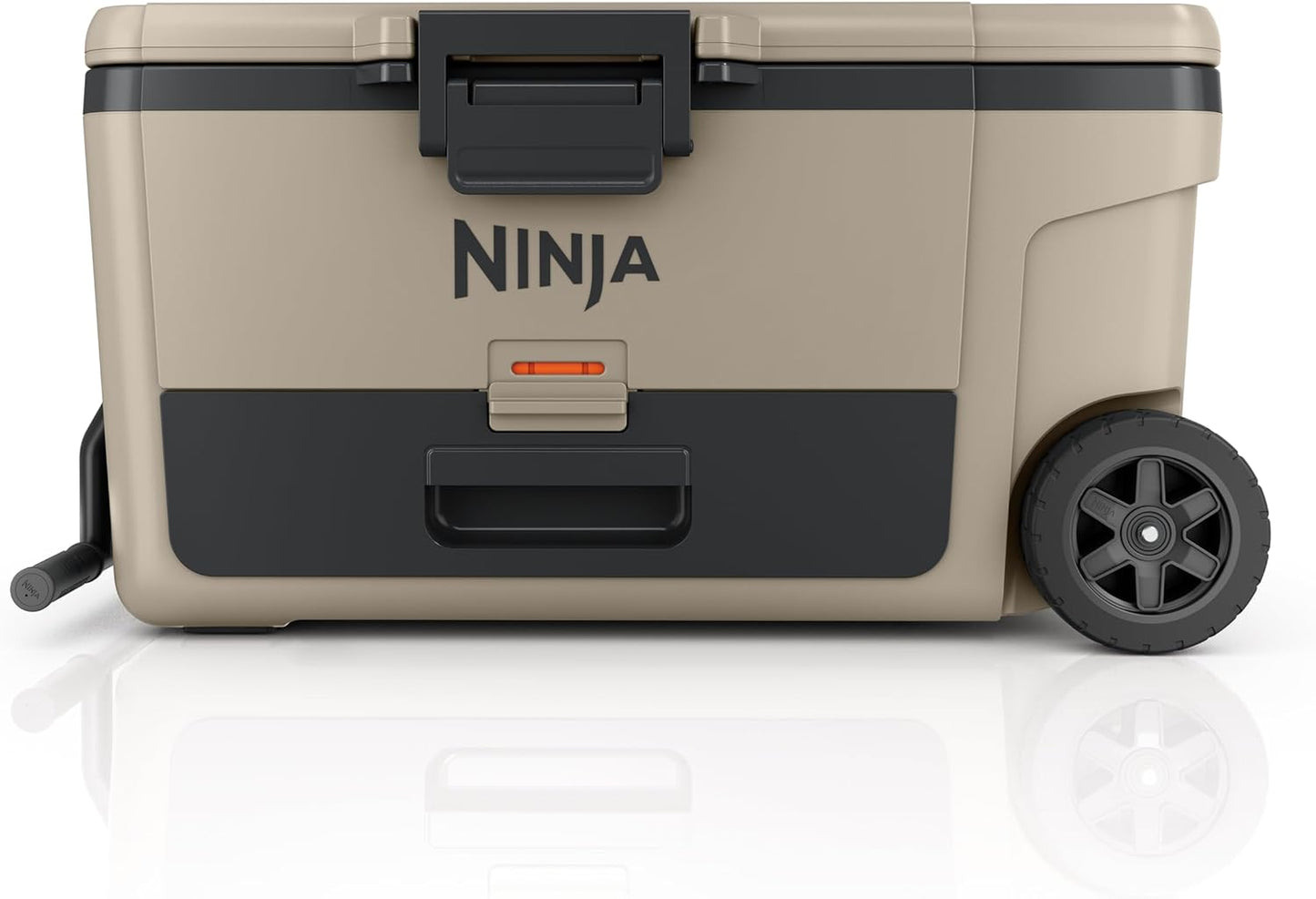 Ninja FrostVault 65Qt Wheeled Cooler – Birch Beige