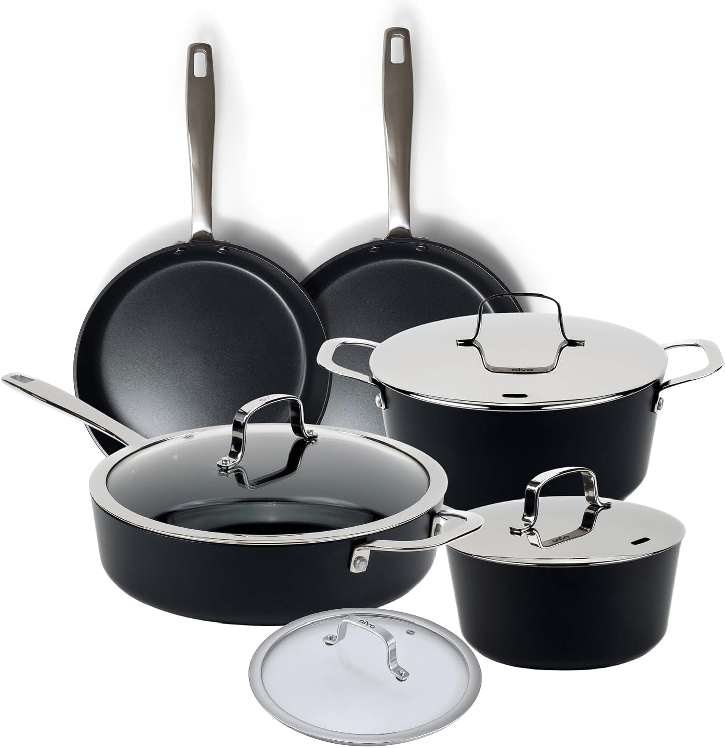 Alva Maestro 9-Piece Ceramic Cookware Set