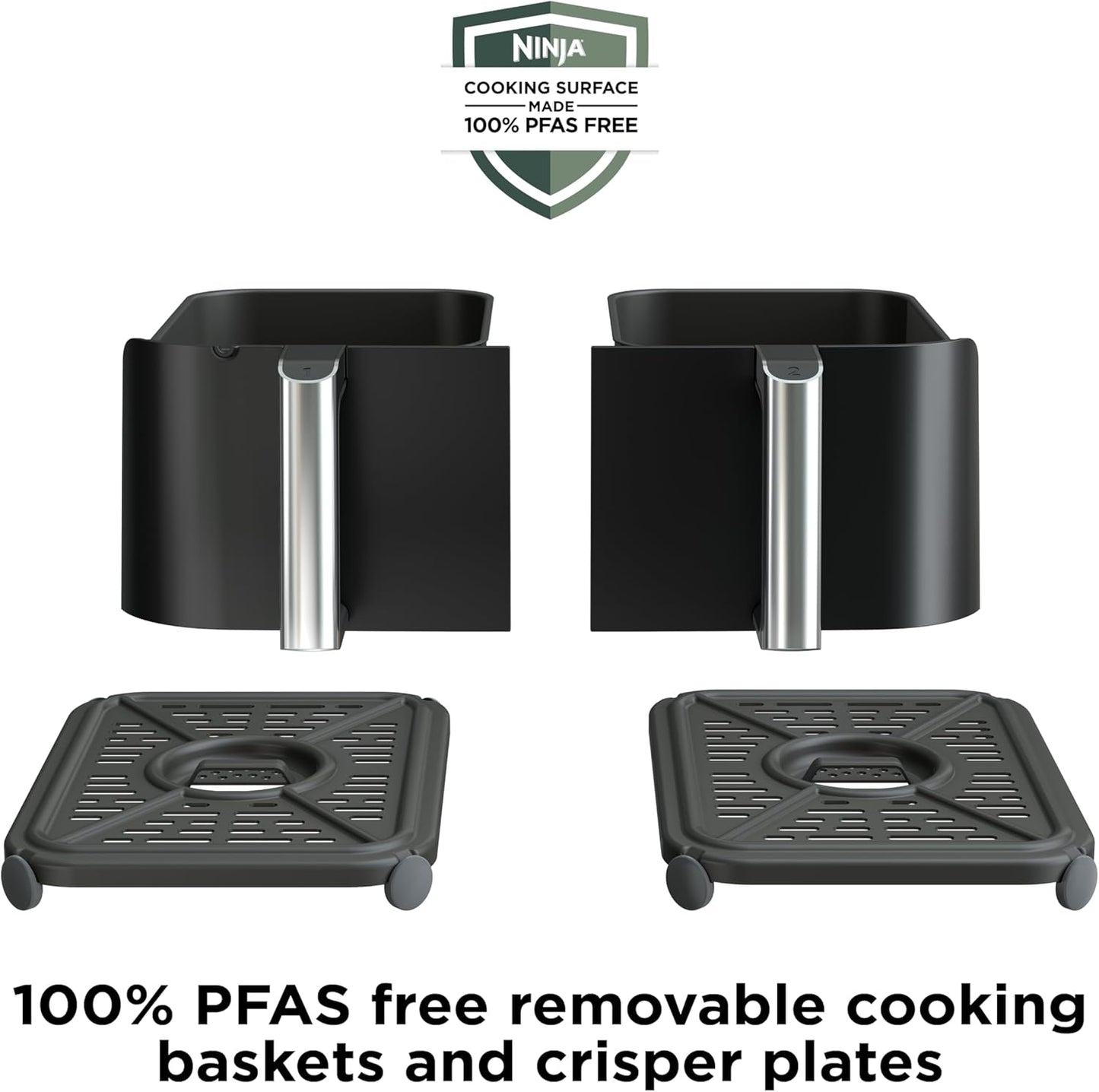 Ninja Foodi DualZone Smart XL Air Fryer, 10Qt
