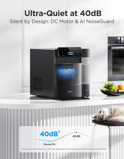 GoveeLife Smart Nugget Ice Maker Pro – 60 Lbs/Day