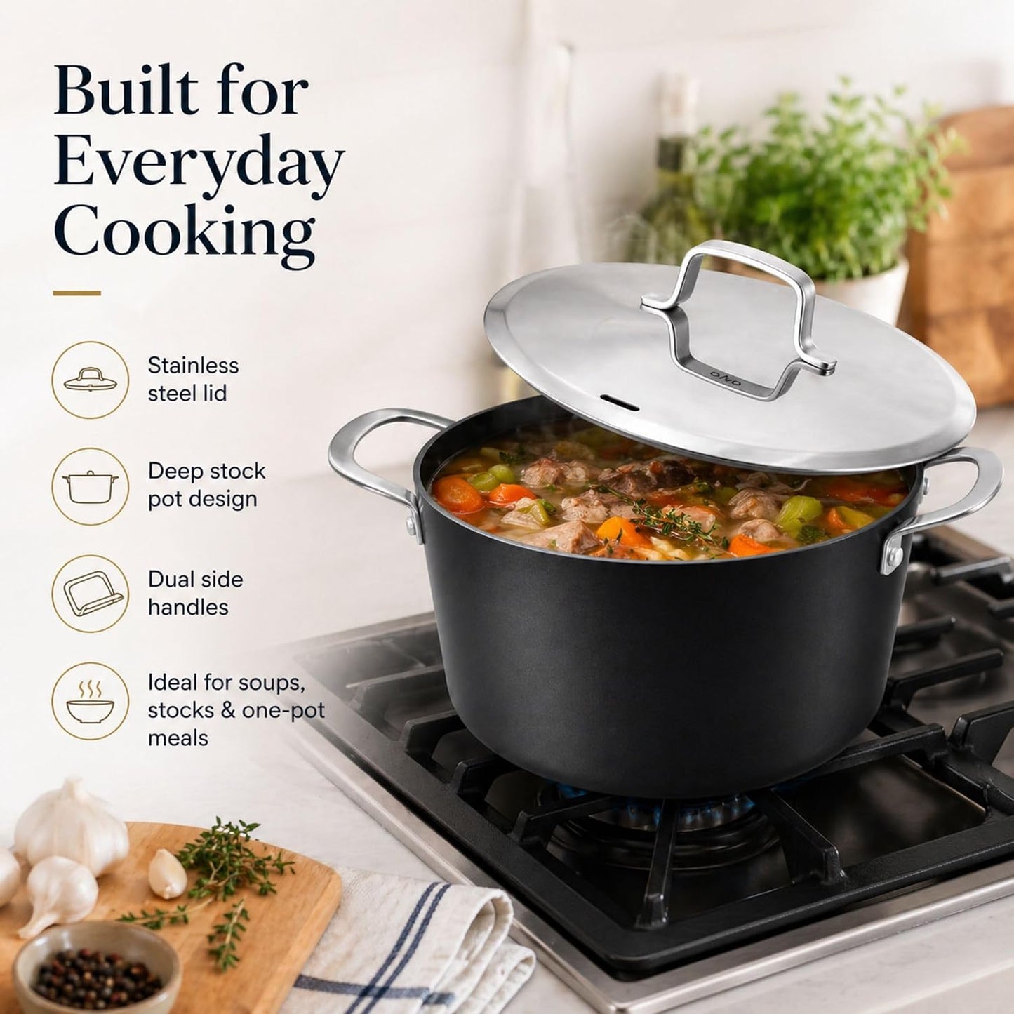 Alva Maestro 9-Piece Ceramic Cookware Set