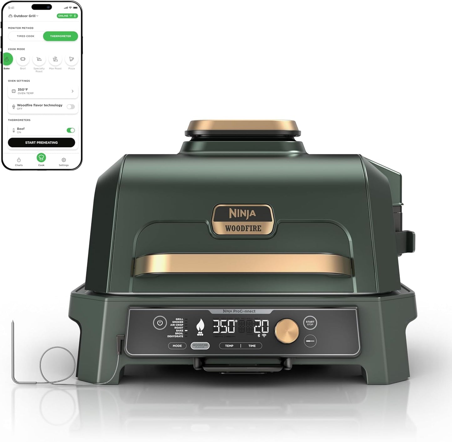 Ninja Woodfire ProConnect XL Grill & Smoker