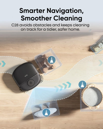 eufy C28 Robot Vacuum & Mop Combo, 15,000Pa