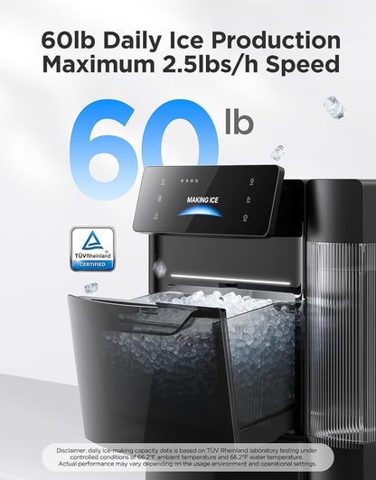 GoveeLife Smart Nugget Ice Maker Pro – 60 Lbs/Day