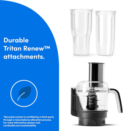 nutribullet Ultra Plus+ 3-in-1 Kitchen System, 1200W – Satin Black