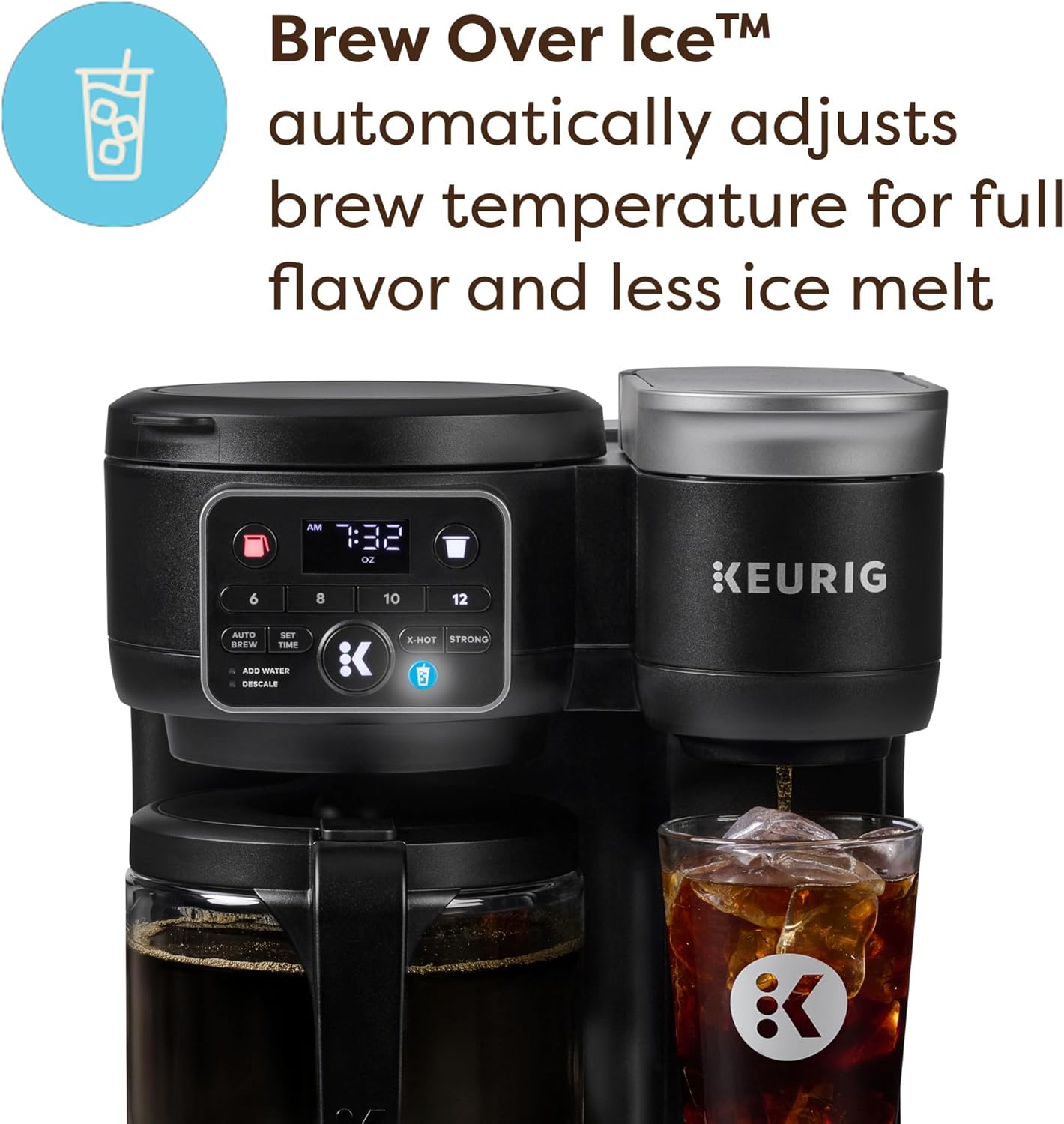 Keurig K-Duo Hot & Iced Coffee Maker, Gen 2 – 72 Oz