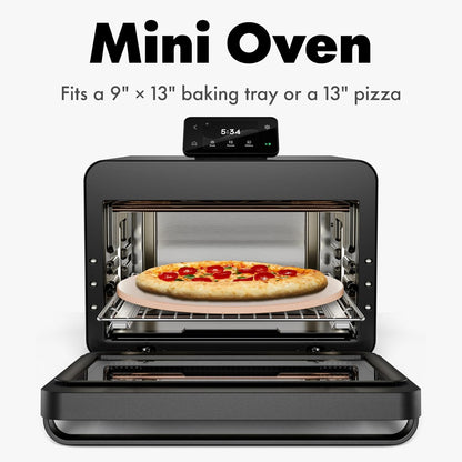 CHEF iQ MiniOven 11-in-1 Air Fryer Oven, 25 Qt – Black