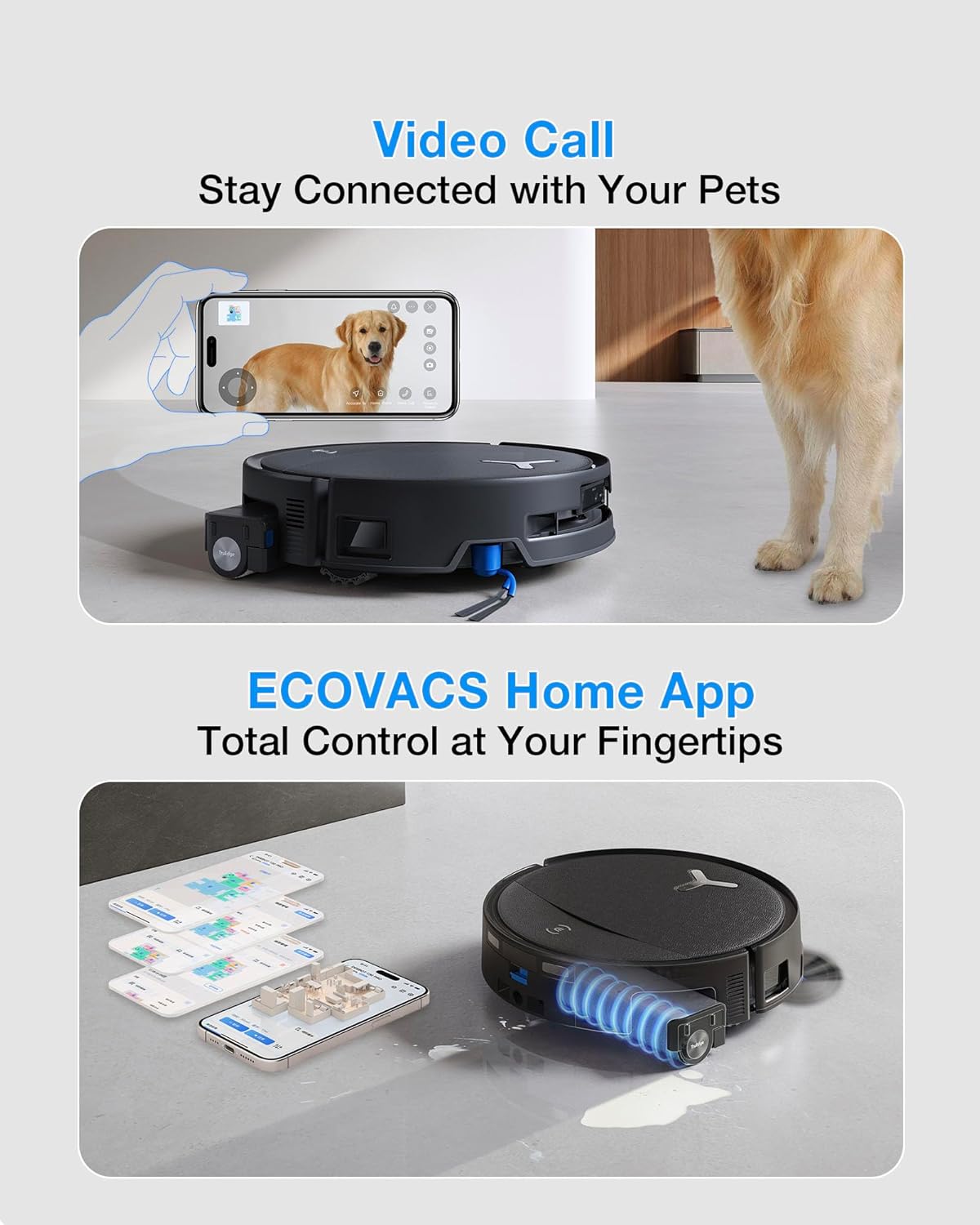 ECOVACS DEEBOT T80S Omni Robot Vacuum & Mop, 24,800Pa – 2026