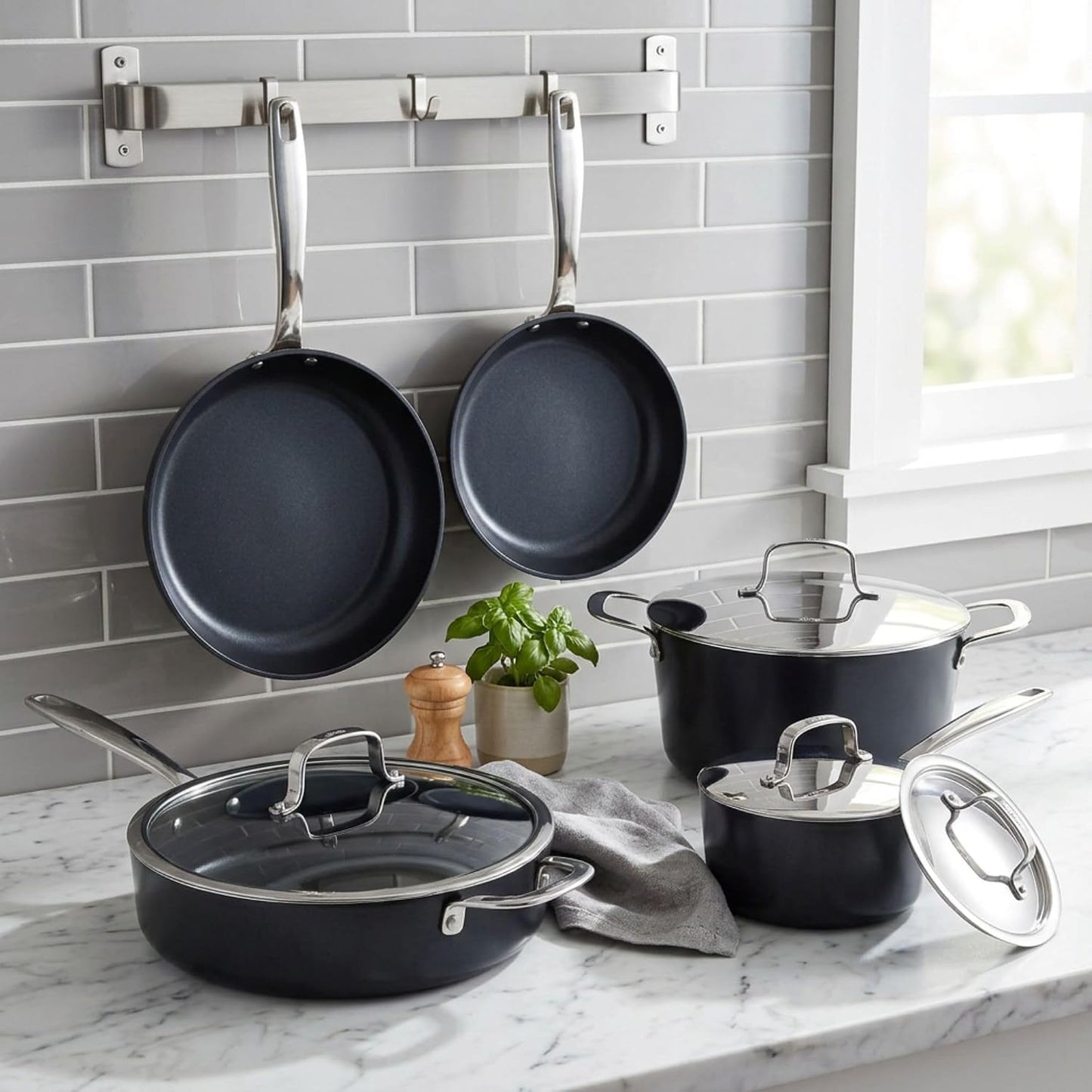 Alva Maestro 9-Piece Ceramic Cookware Set