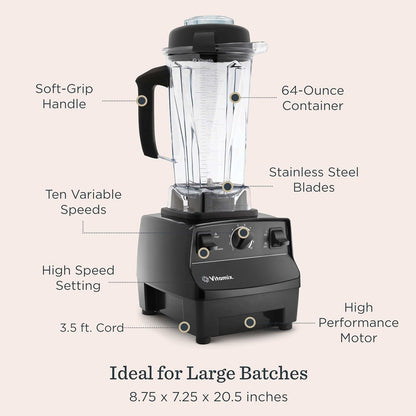 Vitamix 5200 Professional Blender, 64 Oz