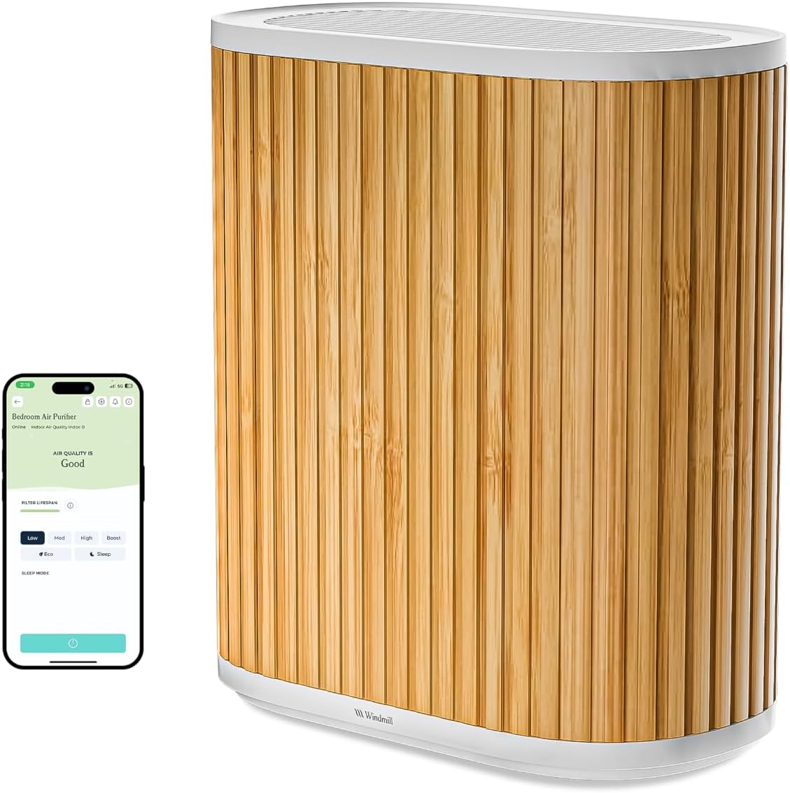 Windmill Air Purifier Max – 3-in-1 Filtration