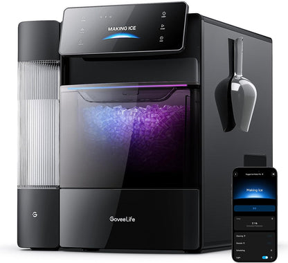 GoveeLife Smart Nugget Ice Maker Pro – 60 Lbs/Day